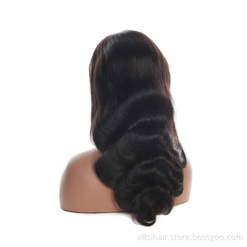 Long Raw Brazilian Hair wig Transparent HD Lace Frontal Wig Wholesale human hair Wig For Black Women